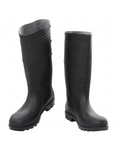 Stivali da Pioggia Neri Misura 46 in PVC 2