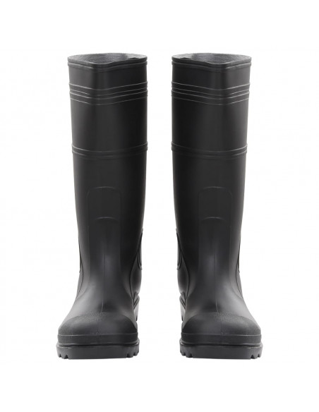 Stivali da Pioggia Neri Misura 46 in PVC
