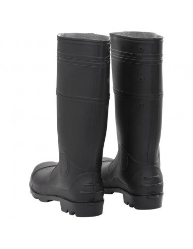 Stivali da Pioggia Neri Misura 46 in PVC