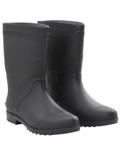 Stivali da Pioggia Neri Misura 44 in PVC
