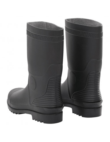 Stivali da Pioggia Neri Misura 44 in PVC