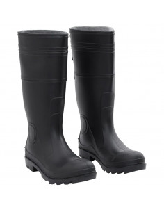 Stivali da Pioggia Neri Misura 43 in PVC