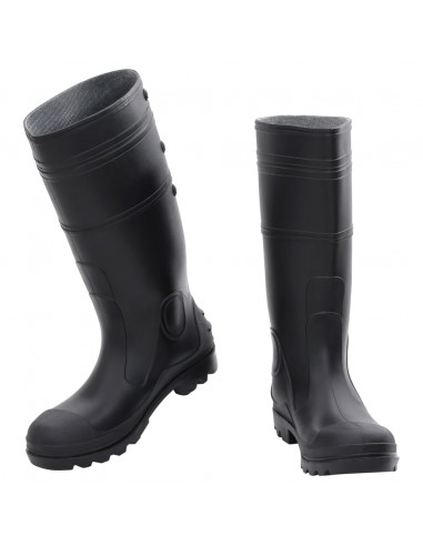 Stivali da Pioggia Neri Misura 43 in PVC
