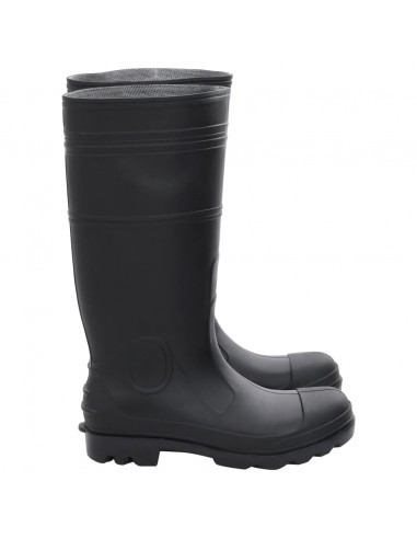 Stivali da Pioggia Neri Misura 43 in PVC