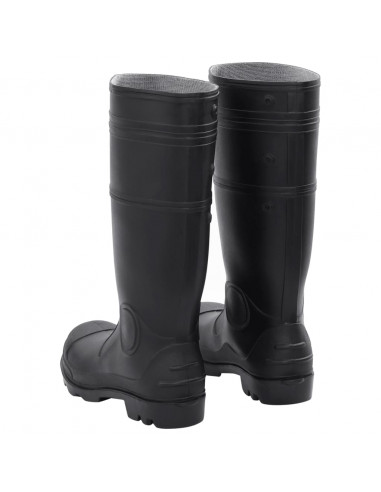 Stivali da Pioggia Neri Misura 43 in PVC
