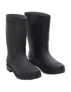 Stivali da Pioggia Neri Misura 42 in PVC