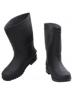 Stivali da Pioggia Neri Misura 42 in PVC 2