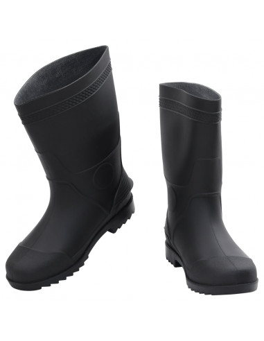 Stivali da Pioggia Neri Misura 42 in PVC