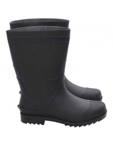 Stivali da Pioggia Neri Misura 42 in PVC