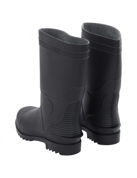 Stivali da Pioggia Neri Misura 42 in PVC