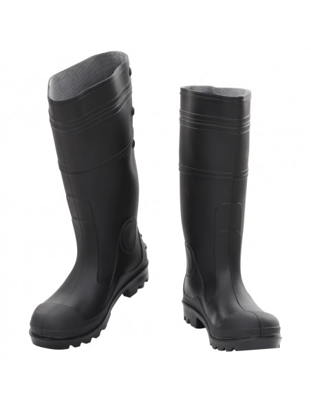 Stivali da Pioggia Neri Misura 40 in PVC