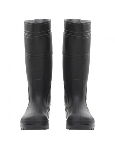 Stivali da Pioggia Neri Misura 40 in PVC