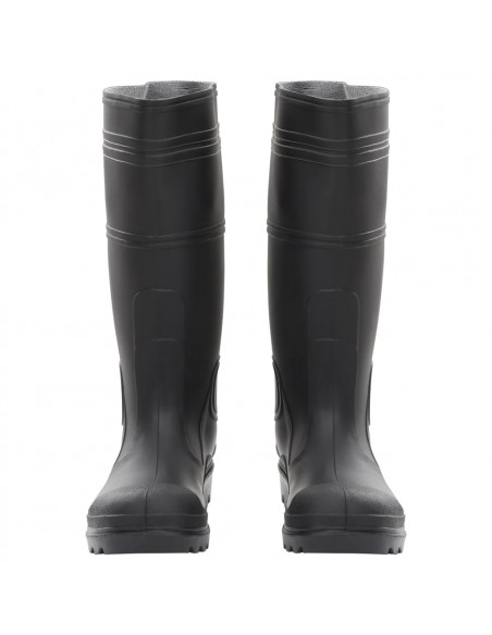 Stivali da Pioggia Neri Misura 40 in PVC