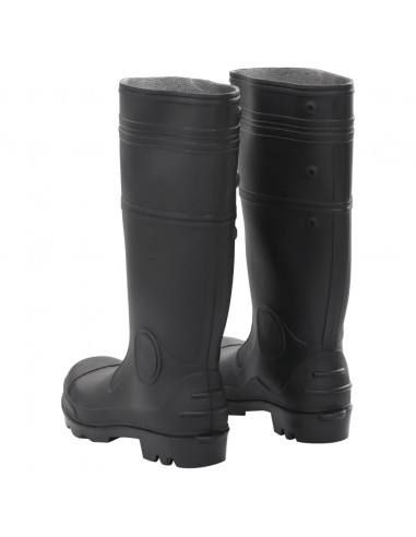 Stivali da Pioggia Neri Misura 40 in PVC