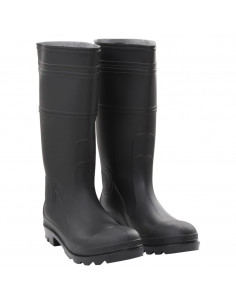 Stivali da Pioggia Neri Misura 45 in PVC