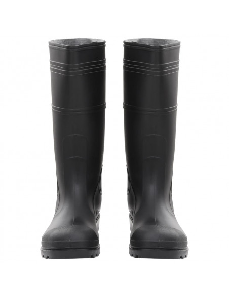 Stivali da Pioggia Neri Misura 45 in PVC
