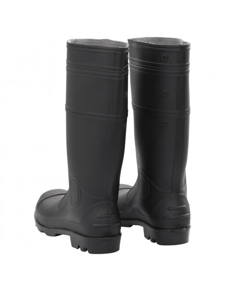 Stivali da Pioggia Neri Misura 45 in PVC