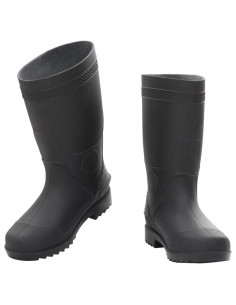 Stivali da Pioggia Neri Misura 39 in PVC 2