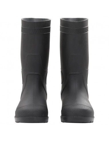 Stivali da Pioggia Neri Misura 39 in PVC
