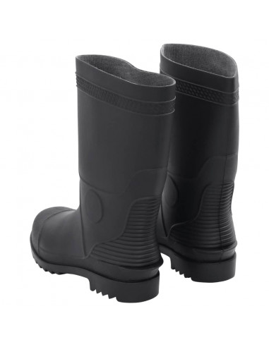 Stivali da Pioggia Neri Misura 43 in PVC