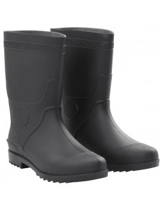 Stivali da Pioggia Neri Misura 45 in PVC