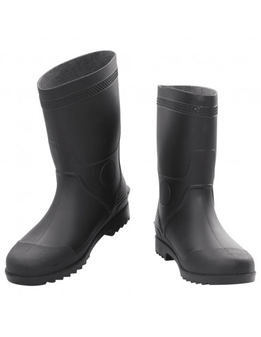 Stivali da Pioggia Neri Misura 45 in PVC
