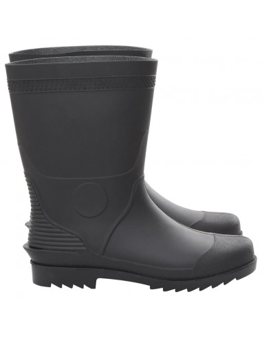 Stivali da Pioggia Neri Misura 45 in PVC