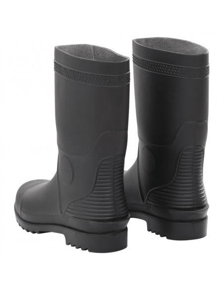 Stivali da Pioggia Neri Misura 45 in PVC