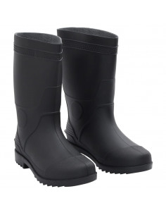 Stivali da Pioggia Neri Misura 41 in PVC