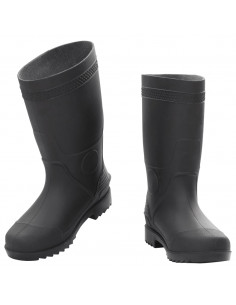 Stivali da Pioggia Neri Misura 38 in PVC 2