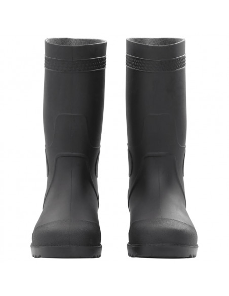 Stivali da Pioggia Neri Misura 40 in PVC
