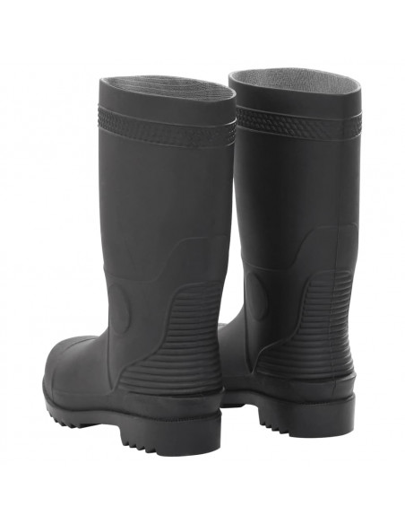 Stivali da Pioggia Neri Misura 40 in PVC