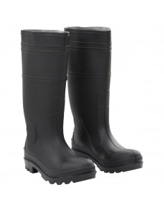 Stivali da Pioggia Neri Misura 39 in PVC