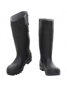 Stivali da Pioggia Neri Misura 39 in PVC 2