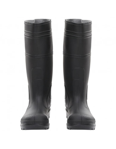 Stivali da Pioggia Neri Misura 39 in PVC