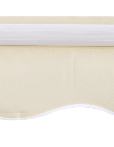 Tenda Parasole in Tela Crema 3 x 2,5 m (Telaio non Incluso)