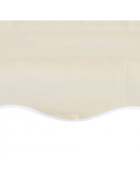 Tenda Parasole in Tela Crema 4x3m (Telaio non Incluso)