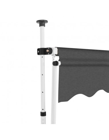 Tenda da Sole Retrattile Manuale 350 cm Antracite