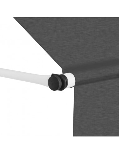 Tenda da Sole Retrattile Manuale 400 cm Antracite