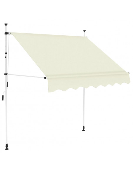Tenda da Sole Retrattile Manuale 200 cm Crema