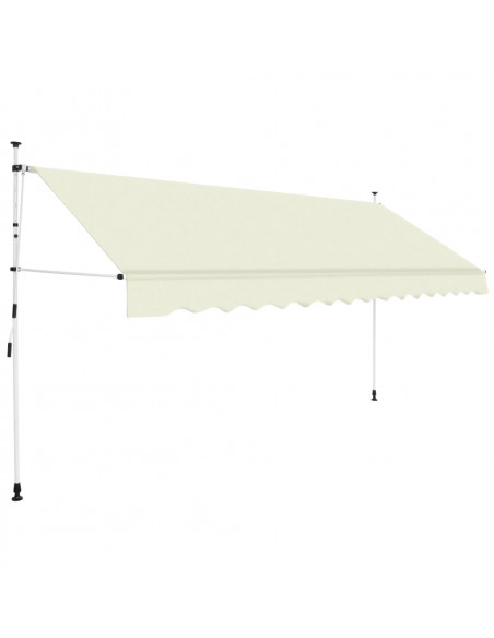 Tenda da Sole Retrattile Manuale 350 cm Crema