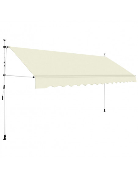 Tenda da Sole Retrattile Manuale 400 cm Crema