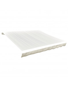 Tendone Parasole in Tela Crema 500x300 cm 2