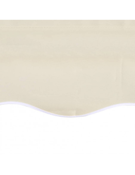 Tendone Parasole in Tela Crema 500x300 cm