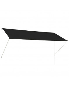 Tenda da Sole Retrattile 300x150 cm Antracite 2