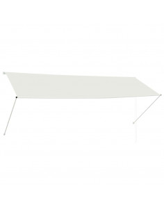 Tenda da Sole Retrattile 350x150 cm Crema 2