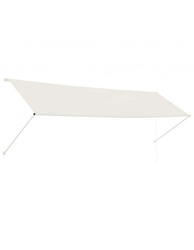 Tenda da Sole Retrattile 400x150 cm Crema