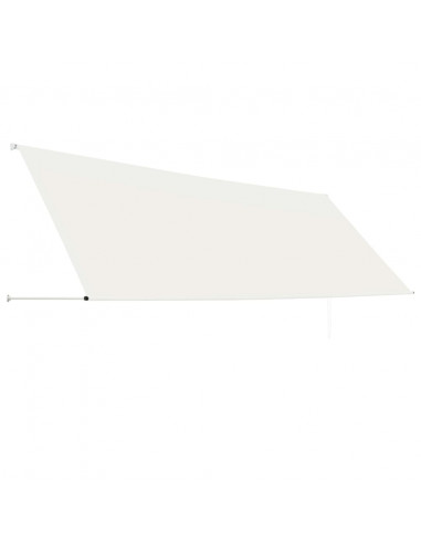 Tenda da Sole Retrattile 400x150 cm Crema