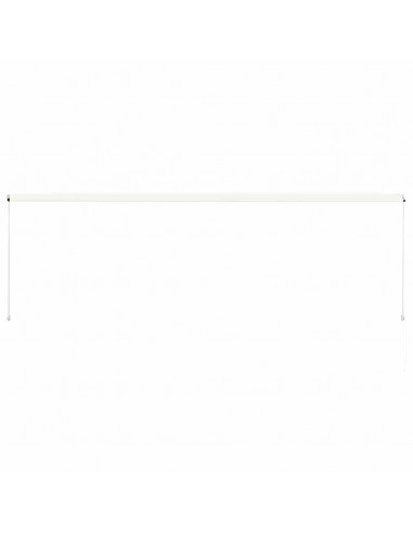 Tenda da Sole Retrattile 400x150 cm Crema