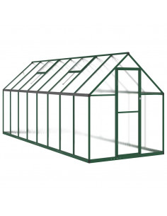 Telaio Serra con Base Verde 445x169x195 cm in Alluminio 2